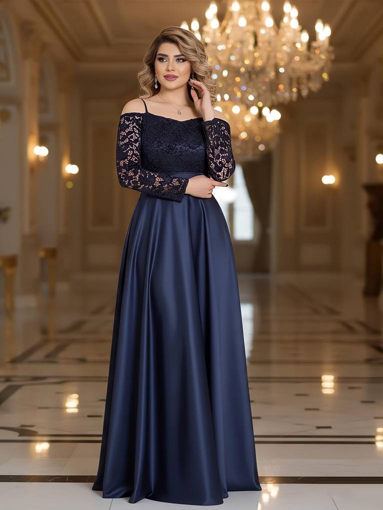 پیراهن ماکسی مجلسی مدل ساغر
