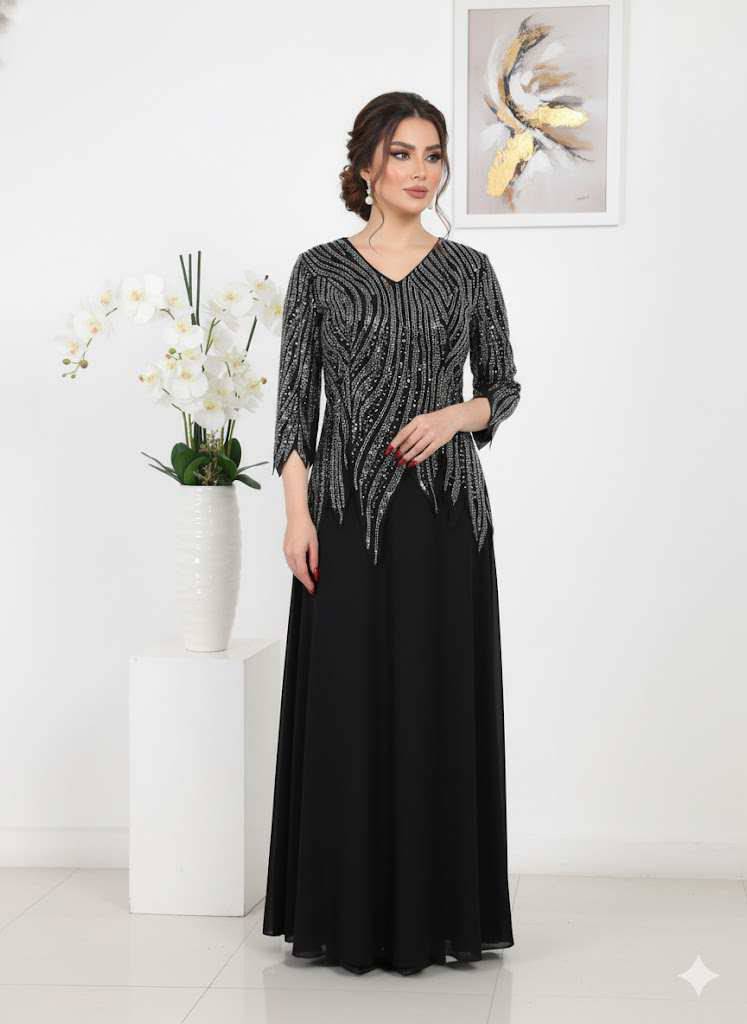 پیراهن ماکسی نگینی دلبر