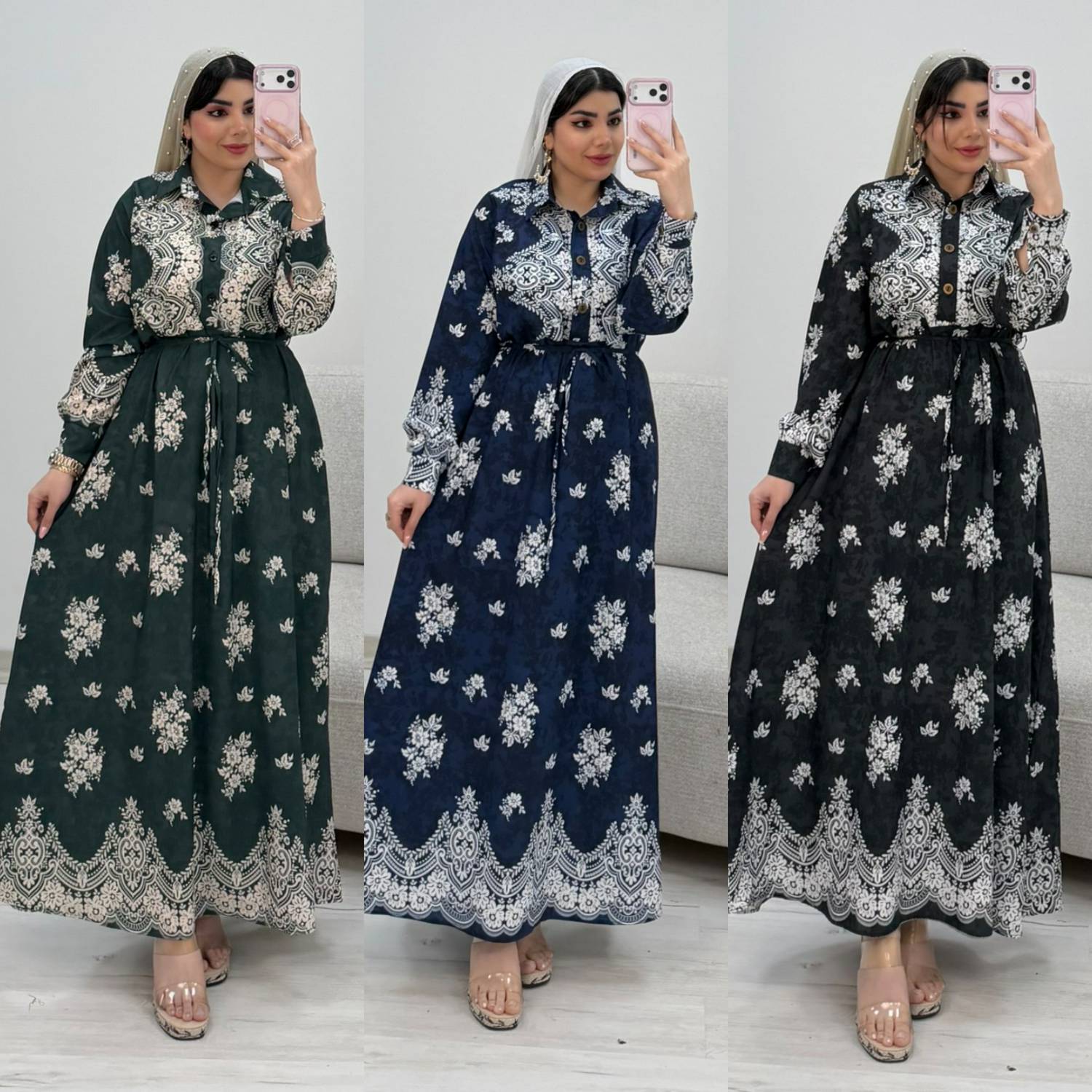 پیراهن ساحلی زنبق