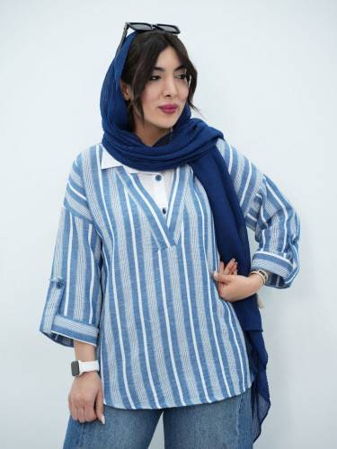 تونیک یقه سفید مدل پریماه