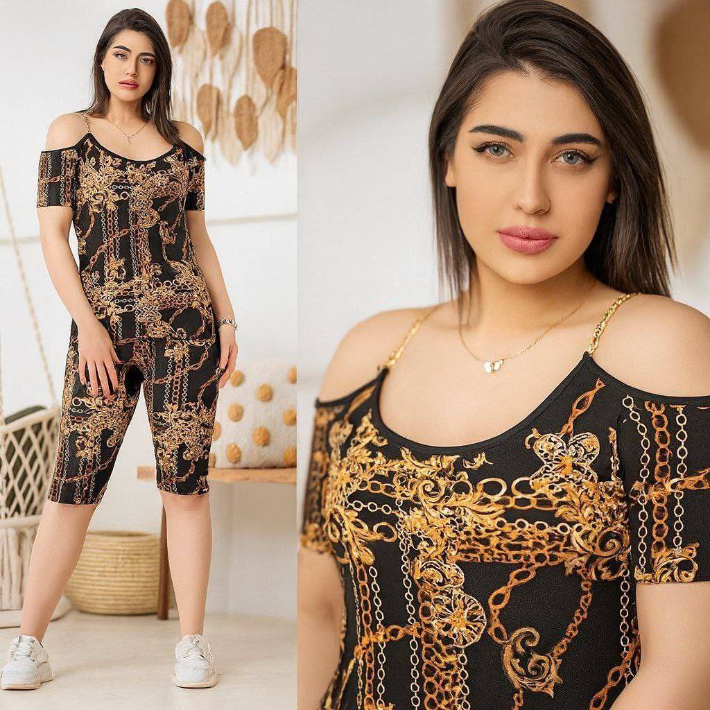 تیشرت و شلوارک زنجیری