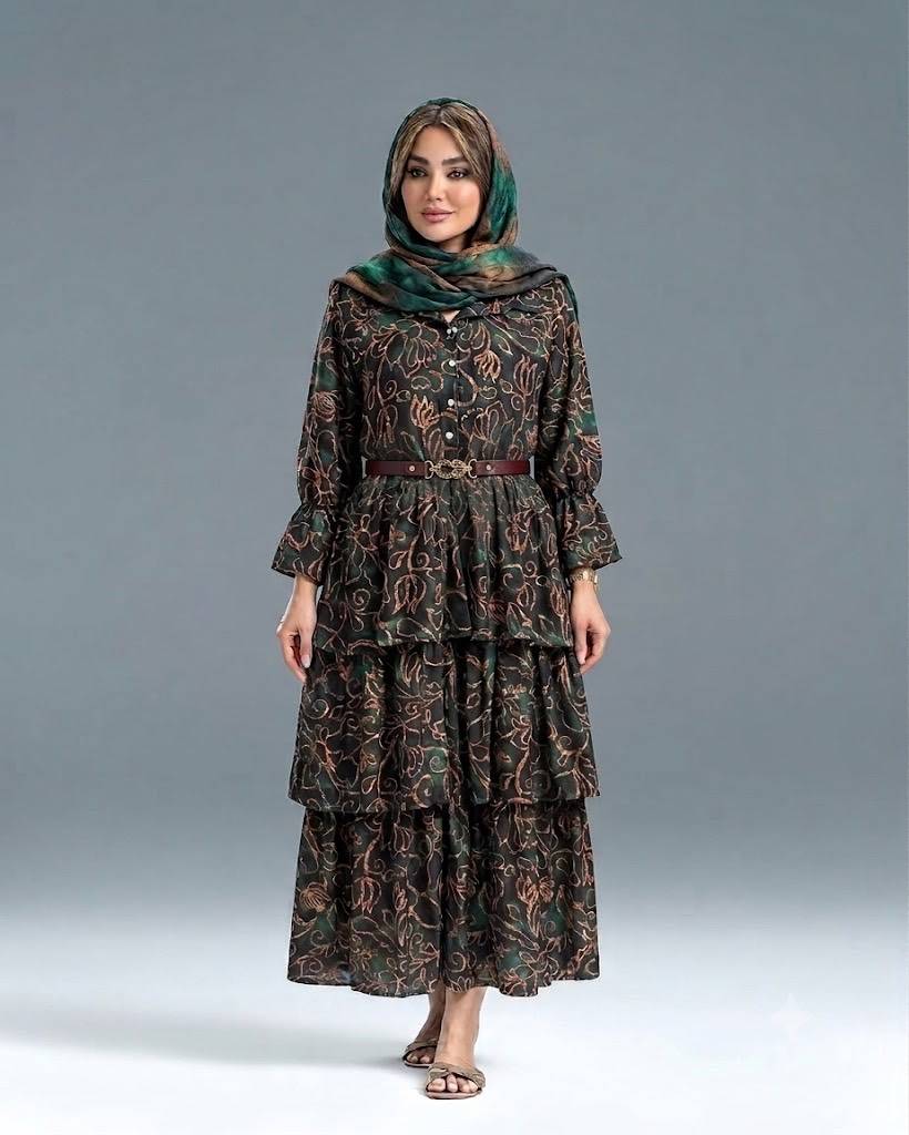 پیراهن طبقه ای