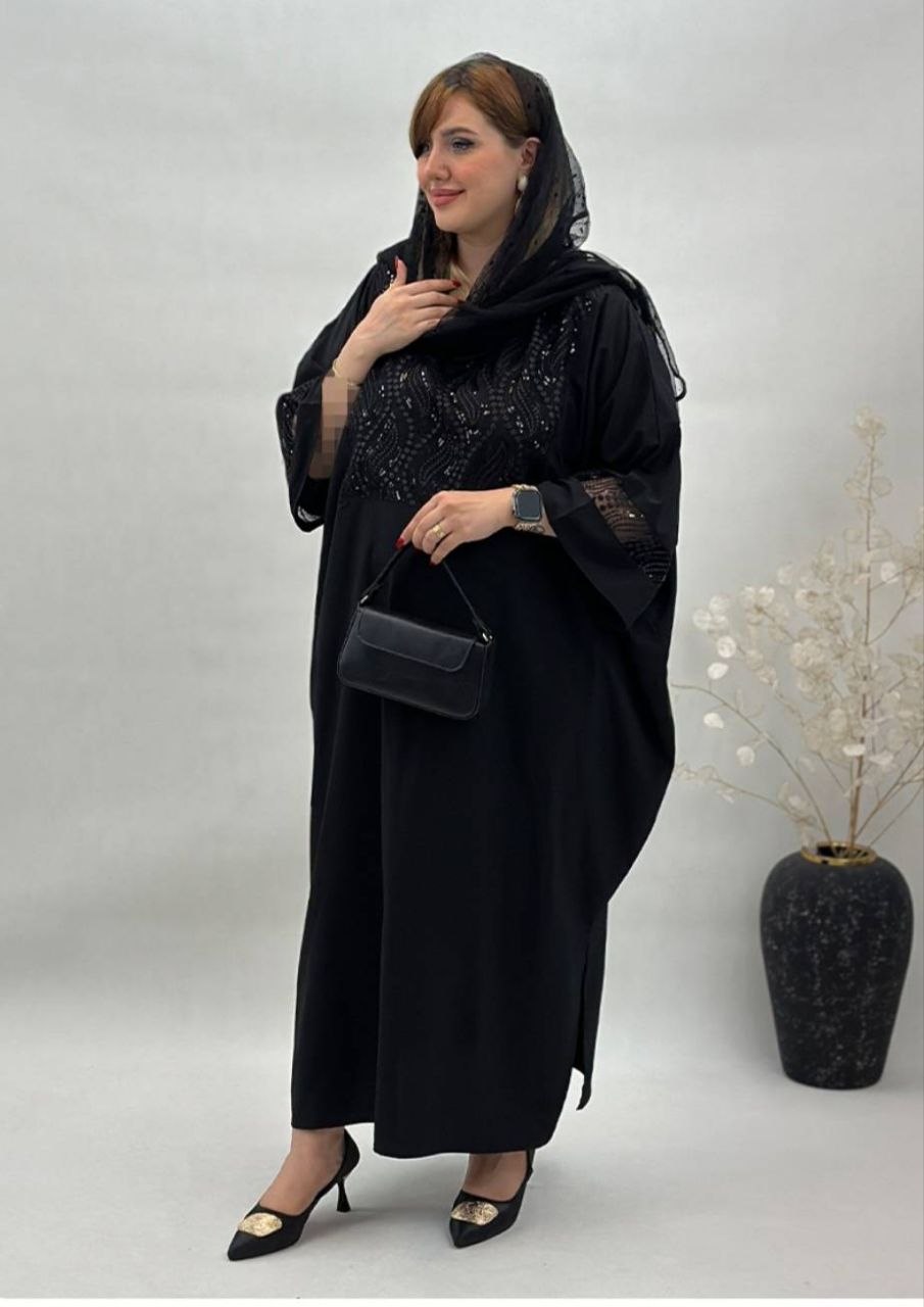 پیراهن عبایی مجلسی یاغمور