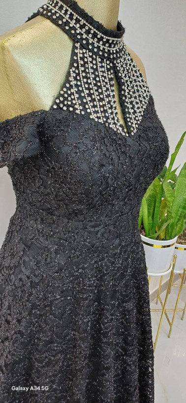 پیراهن ماکسی مجلسی مدل روژین