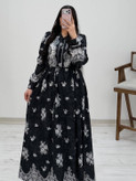 پیراهن ساحلی زنبق