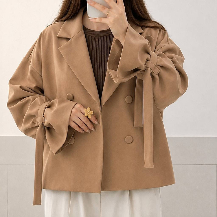 کت آستین عروسکی