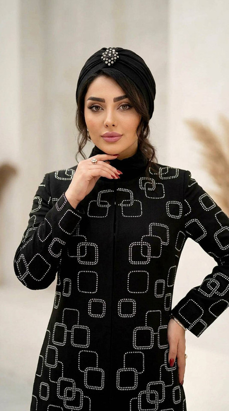 کت تک نگیندار مجلسی قوارهدار تا سایز ۵۲