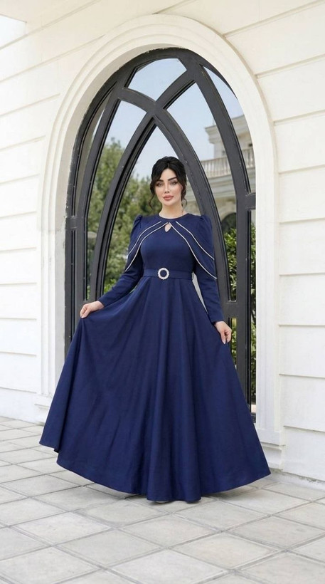 پیراهن ماکسی مجلسی مدل باران