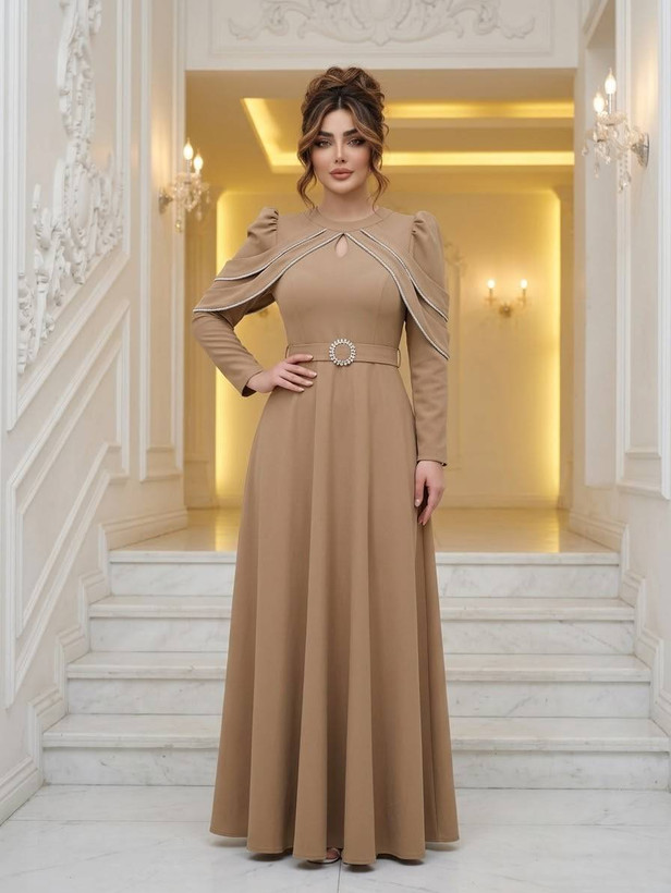 پیراهن ماکسی مجلسی مدل باران