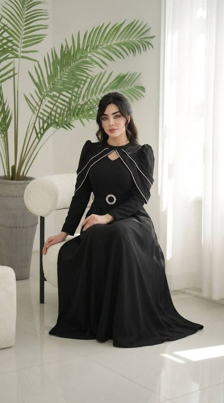 پیراهن ماکسی مجلسی مدل باران
