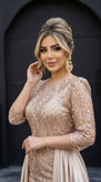 پیراهن ماکسی مجلسی مدل ماه