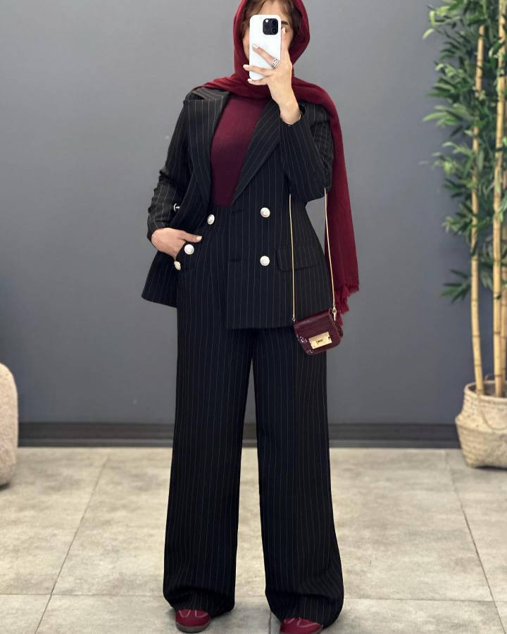 کت شلوار مزوین مدل نویده
