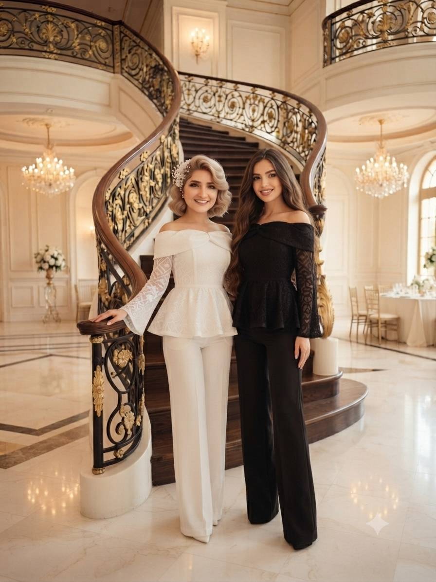 شومیز شلوار مجلسی مدل سوگند